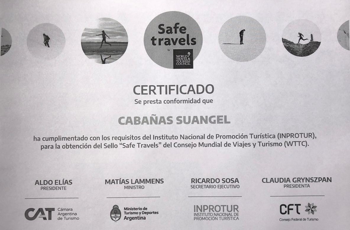 certificado seguridad covid